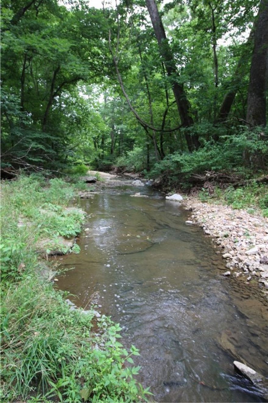 3 Parcels totaling 49.5 Acres Partially wooded and open fields with 3 access points.  Current Land use plan for Centerton is for Medium to High density so perfect for Townhome project, PUD, or other multi-family neighborhood.  Trail Blazers has Bike trails planned along the creek bottom with future connection to Centerton Lake on Hwy 102 and to Coler Mountain bike park. Additional bike trails are planned on the east side of the property. Two natural springs on site, one that has an old structure around it that would make for a unique Bike trail watering hole.  Beautiful changes in topography, from open fields to Large Oak wooded areas, and a gentle slope down to McKisic Creek.  Sewer easement to the south and possibly to the west. Lots of Wildlife and just 10 minutes to Downtown Bentonville.