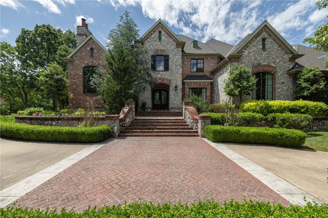 Welcome to this stunning estate property in the exclusive, gated Clear Creek community, overlooking the 9th hole of the prestigious Blessings Golf Course. This European-designed home has been completely updated, remodeled, & sits on an oversized lot adorned with mature trees & professional landscaping. This 6,700 sq. ft. residence offers luxurious amenities throughout & is in pristine condition. Property includes five bedrooms, five full baths & two half baths, ensuring comfort & convenience for all. Perfect for entertaining, the home features a gourmet kitchen with high-end appliances, a covered outdoor kitchen with bar, & a gunite in-ground pool with a spa & waterfall, the perfect outdoor oasis! Featuring two spacious living areas, an office, formal dining room, a bonus room, media room, & huge owner's suite with spa-like en suite bath. Discriminating buyers will be enchanted by the blend of elegance & modern details in this exceptional home. Indulge in unparalleled luxury & make this extraordinary estate yours!