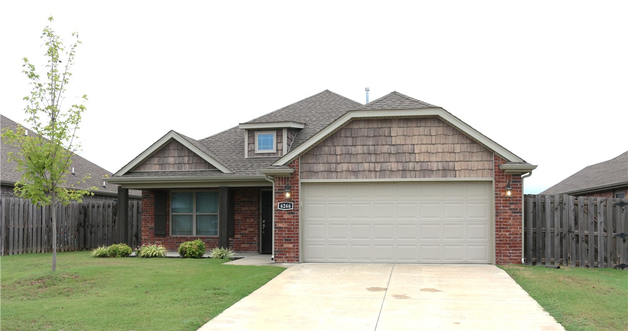3 bed 2 bath brick home that is move in ready. This home features a charming covered front porch as well as a covered back patio and a large fenced in back yard. Its open floor plan gives the living, kitchen and dining the feel of a larger home. The primary bath has a custom walk-in tile shower, walk-in closet and two sinks. The kitchen has a gas range and stainless steel appliances.