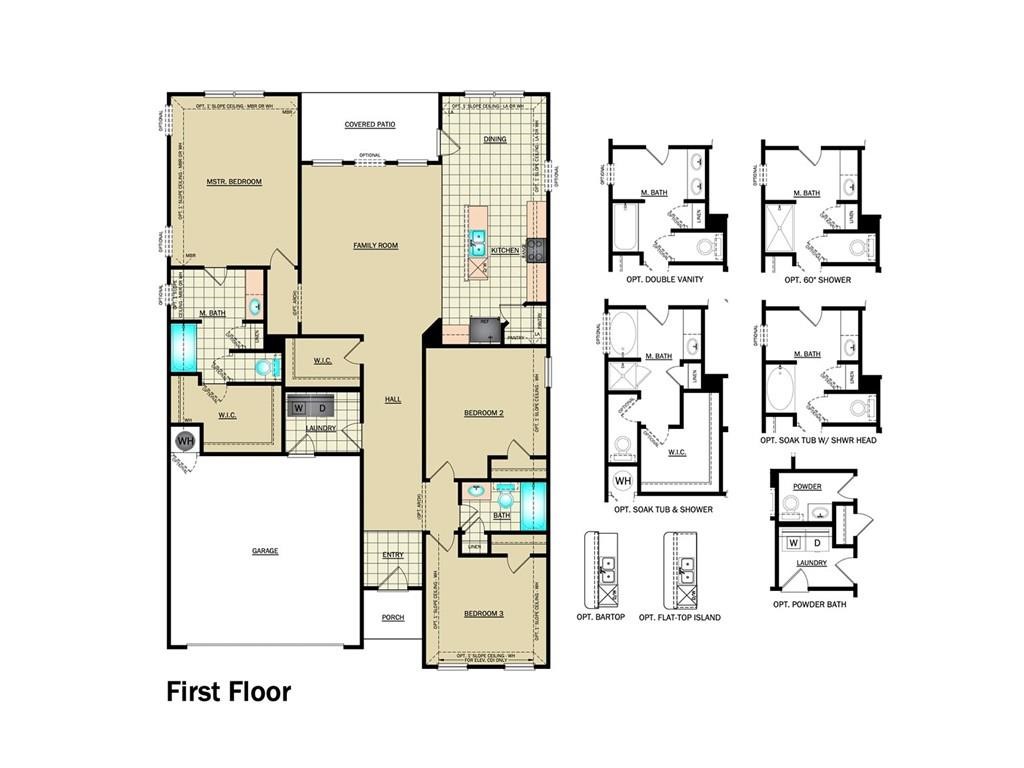 The Glenwood plan from is full of curb appeal with its welcoming front porch and front yard landscaping. This home features an open floor plan with 3 bedrooms, 2 bathrooms, and an expansive family room. Also enjoy an open dining area, and a charming kitchen fully equipped with energy-efficient appliances, generous counter space, and a roomy pantry for snacking and preparing delicious family meals. Plus, a wonderful back porch to entertain and unwind.