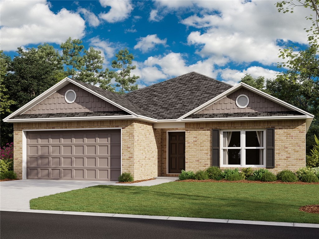 The lovely rc ross plan is packed with curb appeal with its welcoming covered front porch and inviting front yard landscaping. This home features an open floor plan with 3 bedrooms, 2 bathrooms, an expansive family room, and an eat-in kitchen fully equipped with energy-efficient appliances, ample counter space, and a roomy pantry. Plus, a covered back porch perfect for entertaining! Learn more about this home today! *Photos are of similar model