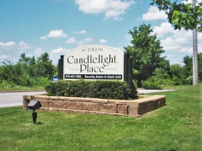 One bedroom apartment located in Candlelight Place Apartments. One bed, one bath with a walk-in closet. All appliances; includes washer, dryer, and refrigerator. Outdoor storage closet. Convenient location. Showings are through appointments only. ADA accessible unit. Available for move in mid-September.