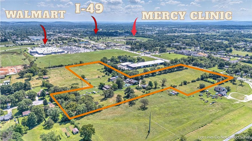 This remarkable 18-acre property offers exceptional commercial potential in a prime and growing corridor of Springdale. With expansive open fields, excellent visibility, and direct access from the roadway, this tract is well-suited for a variety of development opportunities. The land features wide, gently rolling acreage with a mix of open grassland and tree-lined edges, providing both versatility and natural appeal. With the property’s strong road frontage, multiple clear sightlines, and the depth of the parcel, highlighting how well it can accommodate large-scale commercial use. The setting combines ease of access with high visibility, making it ideal for retail, mixed-use, or professional developments.

Surrounded by continued growth and positioned in a highly desirable area, this property provides both immediate utility and long-term investment value. Whether for a major commercial project or phased development, this 18-acre tract stands out as a rare opportunity in the expanding Springdale market