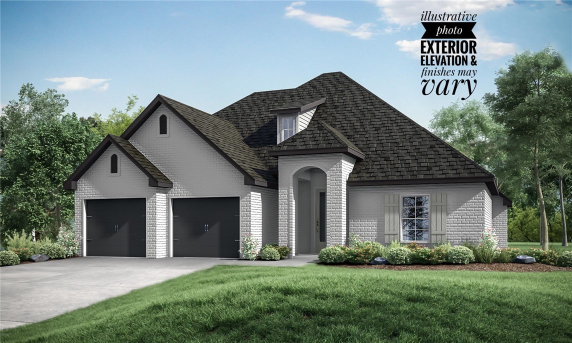 Built by Riggins Custom Homes, Welcome to Chandler Run, Rogers newest subdivision, centrally located to all that Northwest Arkansas has to offer. This 4 bed 3 bath home, boasts hardwood flooring in Living Room, Entry, Ceramic tile in Kitchen, & Breakfast Nook, granite counter tops, SS appliances including, gas range, walk-in closets through-out, cozy gas log fire place in living room, low e windows, landscaping and so much more. Close to Rogers High School, Bike Trails and Shopping. 1245 plan stock photos