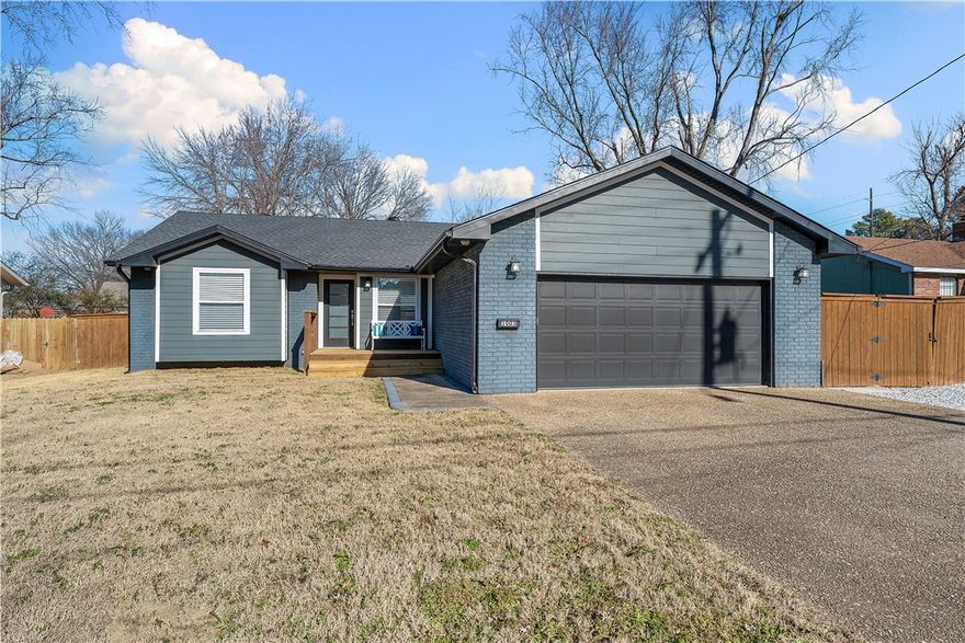 Situated in the heart of Bentonville, this home offers unparalleled walkability to the Downtown Square, new Walmart Campus, Crystal Bridges, Parks, Trails and more. This home underwent a comprehensive renovation in 2017, taken down to the studs and floor joists. This was not a cosmetic update—major systems, structural elements, and finishes were rebuilt and modernized from the ground up.  Roof replaced in 2024 and Water Heater in 2025.  Refrigerator and Washer/Dryer Set convey.