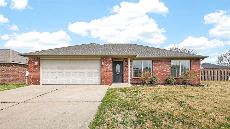 Tired of cookie-cutter listings that all sound the same? Yeah... this isn’t one of those.
This 3-bedroom, 2-bath home offers 1,495 square feet of thoughtfully updated space that actually feels like home the moment you walk in. From the brand-new LVP flooring in the living room to fresh carpet in the bedrooms, updated ceiling fans, new baseboards, and a full interior repaint, everything feels clean, modern, and move-in ready.
The kitchen and baths shine with new appliances and updated countertops in the primary bath. And yes—the primary suite delivers with a REALLY BIG walk-in closet.
Major updates are handled, including a new roof in 2025 and HVAC in 2026. Even the small details—new ceiling registers, screens, and a brand-new back door—have been taken care of.
Outside, the HUGE backyard and shop building give you room to spread out, work, or play. And did we mention you can literally walk to Gravette High School from the property?
Bottom line: this isn’t just updated—it’s done. All that’s missing is you.