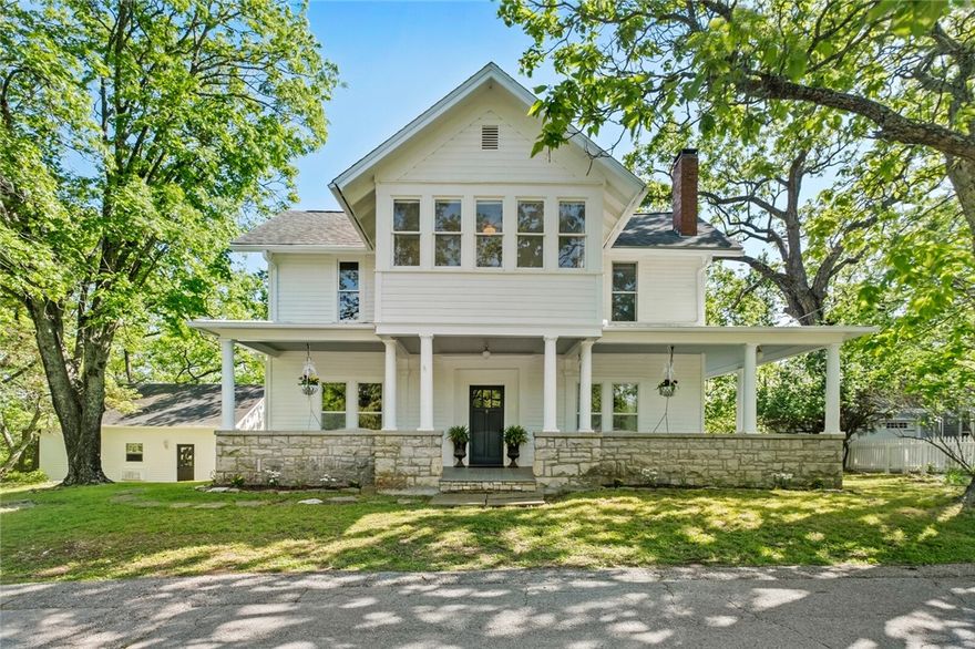 Delight in this restored & modernized home in the heart of Eureka's historic district, Circa 1897. The grand wraparound porch welcomes you as you enter this jaw-dropping 4 bed/ 3 bath home. 10-foot ceilings, exquisite light fixtures, original floors & doors, stained glass, & charm greets you at every room. The spacious, bright, kitchen is ready for entertaining w/ custom built-ins, huge prepping island, new stainless appliances, and access to dining deck w/ view of your 2.5 acres. Tin coffered ceilings (& even dining room walls), French doors, and charm throughout. Upstairs, be bathed in light from the windowed sleeping porch, perfect for your art studio. The spacious primary suite is impressive, w/ marble shower & slipper tub. There's an additional 720 sqft. 1 bed/ 1bath home w/kitchen, good for guests or long term rental. The expansive backyard is a dream! Imagine pool, gardens, and games. Everything in the home is updated and to code. Off street parking for six. Upgrade list attached. Experience 38 Vaughn St.!