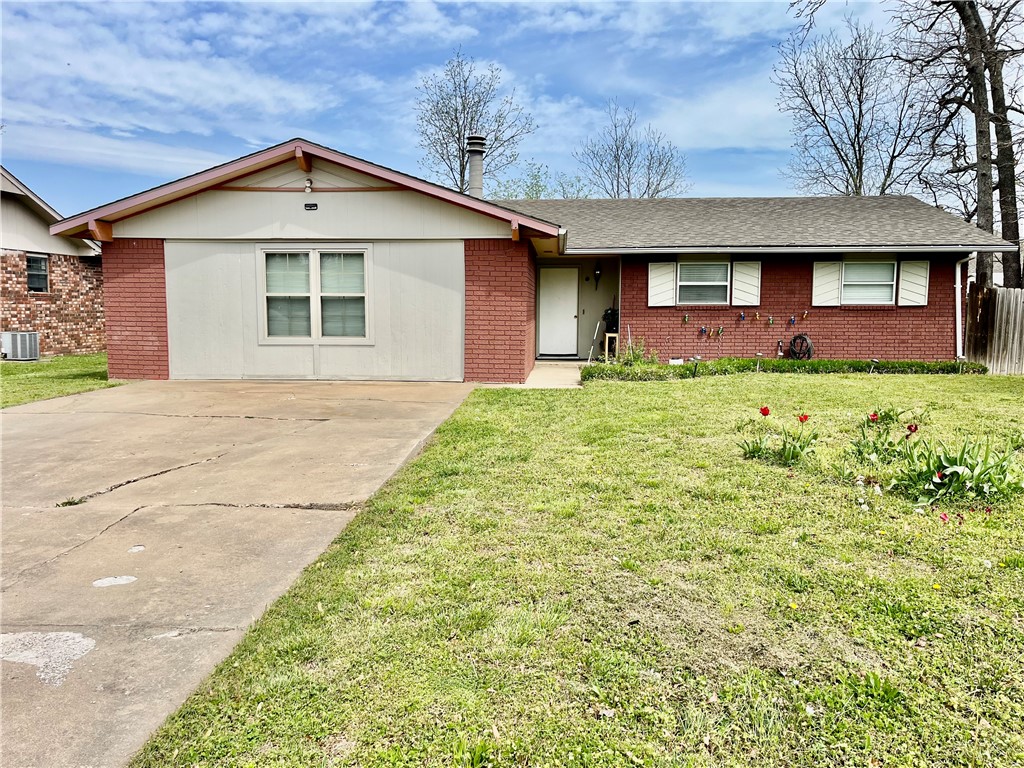 This beautifully updated ranch-style home offers 3 beds, 2 baths, and a spacious 1,700 sqft layout. Enjoy wood-style flooring, granite kitchen counters, and a converted garage bonus room—perfect for a home office or playroom. The fenced backyard includes a storage shed, ideal for outdoor living. Conveniently located near Hudson Rd and I-49 for easy commuting. Pet-friendly and priced below market average—this is a rare find that blends comfort, value, and charm.