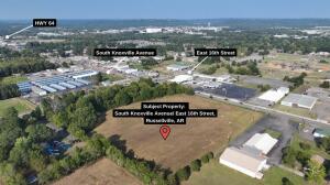 PRIME COMMERCIAL PROPERTY, located off of Hwy 7 Truck route, It is a 9.97 acre parcel with road frontage on corner of Hwy 7 Truck route and E 16th St.