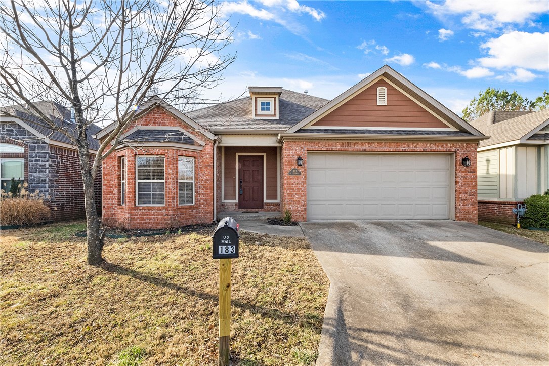 Located in East Fayetteville is this wonderful recently updated 3 BR/2 BA/1700 SF home. Property features new luxury vinyl plank flooring throughout, NEST thermostat, new water heater and new 2020 roof/gutters. Spacious living room with gas-log fireplace, eat-in kitchen with new dishwasher, plenty of cabinetry and counter space, pantry, granite counters, and new sink. Large owner's bedroom with twin vanities, 2 walk-in closets, garden tub and walk-in shower. Quick access to Gregg Ave & Hwy 71B and near I-49, shopping, restaurants, businesses and more!