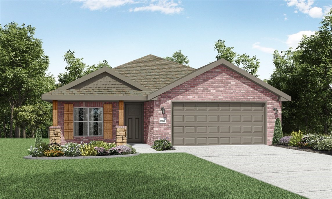 New Construction built by Schuber Mitchell Homes! This gorgeous three bedroom, two bath plan is brand new and provides a perfect space for gathering with family and friends. Enjoy an open concept design- living room with wood floors open to kitchen with tile flooring and 3cm granite . LED lighting. Full Brick, Full gutters and Full sod, this home comes complete. Close to Downtown Rogers, Eastside Elementary, Beaver Lake. $1000 deposit reserves your lot. 2 Year Builder Warranty, 10 year structural.