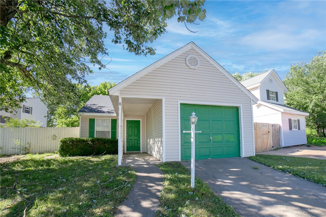 This adorable home is located centrally in NWA - convenient for numerous locations, being only 1.5 miles from I-49. You'll find 3 bedrooms, 2 bathrooms, eat-in kitchen with pantry, and more, all on one level. Backyard is fully fenced with a wood privacy fence, and features a storage building. Seller will offer a $1,500 credit at closing with acceptable offer.