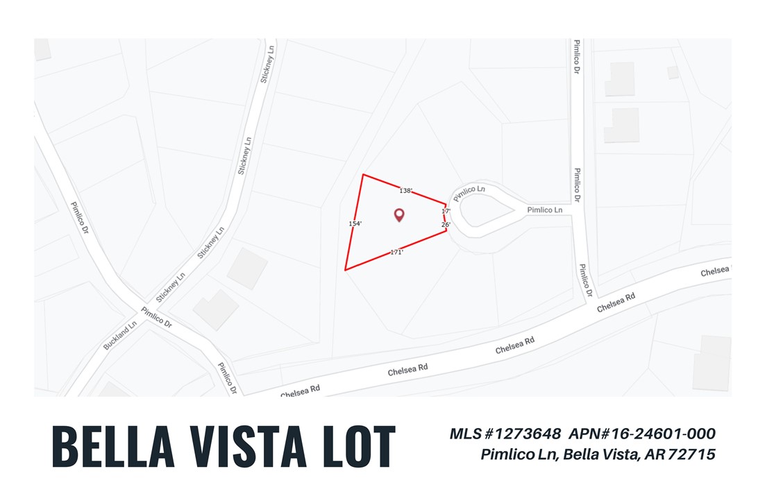 Welcome to Northwest Arkansas! This lot is located in West Bella Vista, south of Lake Loch Lomond, and near Tunnel Vision Mountain Bike Trail. A perc test has been done, Contact your agent to read the MLS Remarks for the results.