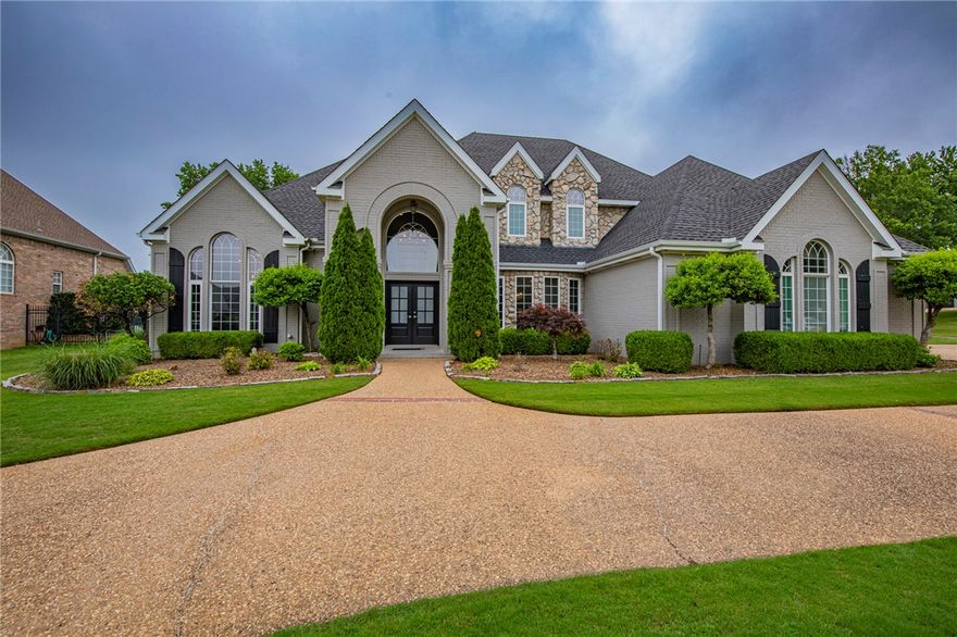 Stunning corner-lot home in Pinnacle Country Club featuring a beautifully updated, open-concept floor plan designed for both everyday living and entertaining. The spacious eat-in kitchen flows seamlessly into the inviting family room with a cozy fireplace, while every oversized bedroom offers the comfort and privacy of its own en-suite bath. Step outside to an exceptional backyard retreat complete with a covered patio and outdoor fireplace, a fully equipped poolside cabana bar and kitchen, and a heated gunite pool with a waterfall and relaxing lounge area—creating the perfect setting for year-round enjoyment. Tenants will be responsible for yard maintenance and to keep an active pool service/maintenance agreement. Available for move in mid-June.