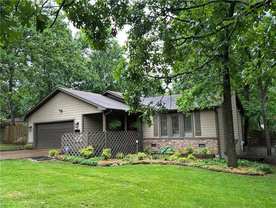 Location, location, location! Enjoy a unique rural-like setting with an abundance of natural beauty, including mature trees and a babbling creek along the West property line. This 1980s home is as solid as they come and is ready for an HGTV dreamer. Generous square footage offers plenty of room to reimagine and make it your own, with endless possibilities.