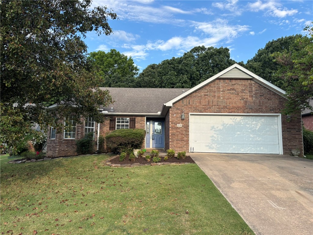 Move-In ready home in East Fayetteville! Three bedrooms, two and a half bathrooms, walk-in closets, extra storage, a nice-sized laundry room with a sink. Two-car garage with EV charger. Recent upgrades include: new carpet in the bedrooms and closets, new LPV in the entryway, living room and common area closets, new kitchen sink, garbage disposal, dishwasher, and electric range, new paint throughout, some new light fixtures, new toilets in all bathrooms, new quartz vanity top in half bath, new keyless entry. Great location towards the end of the street and close to shopping, schools, restaurants, and a hardware store. Back door features a pet door for easy access to the fully fenced backyard.