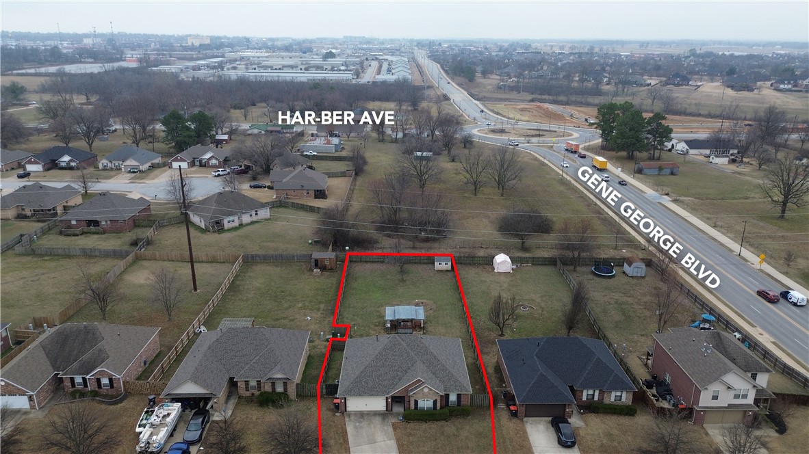This beautifully maintained home in a quiet subdivision offers an open and versatile floor plan with hardwood floors, a spacious kitchen, and built-in speakers throughoutāincluding a 7.1 surround sound system in the living room and outdoor speakers on the back deck for music and entertaining. The master suite features a stylish barn door leading to the master bath, and the kitchen now includes a new doggy door providing easy access to the deck. Recent upgrades include a newer $8K deck, newer roof, and guttersāplus fresh paint in the main living area. Location is unbeatableājust 2 minutes from I-49, 5 minutes to Lake Elmdale, and close to top-rated Har-Ber schools. Shopping, dining, and medical care are all within minutes: Walmart (2 mins), Samās Club (5 mins), Mercy Hospital (2 mins), MJ Pizzeria, Azul Tequila, Market Place Grill, D-BATS NW Arkansas and more! Centrally located in NWA, youāre just 15-20 minutes from any of the four major cities.
