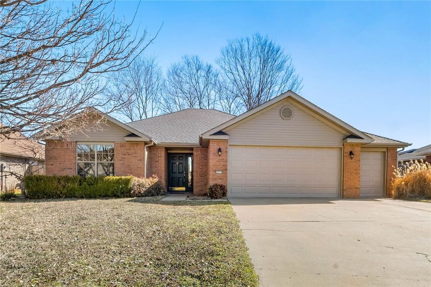 Beautifully updated and impeccably cared for, this 3-bedroom, 2-bath gem shines from the moment you walk in. Fresh interior paint, newly sanded and stained white-pine wood floors, and a cozy gas fireplace create a warm, inviting atmosphere that feels instantly like home.

The upgrades are exceptional: new roof, HVAC, insulated garage doors, and fencing—all replaced within the last 3 years. The spacious 2.5-car garage is a standout feature, offering epoxy flooring, fresh paint, and plenty of room for storage, hobbies, or a workshop. Added attic insulation and stylish new exterior shutters elevate both efficiency and curb appeal.

Perfectly positioned near schools, the hospital, and shopping, this home blends comfort, convenience, and quality in one stunning package.