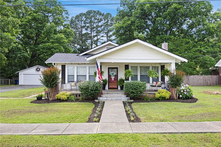 Historic home with modern updates, ideally located in town and close to schools, parks, and essential services. This well-maintained property features a renovated kitchen and bathrooms, updated systems, and preserved original details that reflect its history. Enjoy the character of a historic home with the comfort and convenience of contemporary living—all in a central location. A unique opportunity that combines the best of old and new.

Updated features include:
Roof-house and detached garage- 2023
HVAC-2022
Water Heater-2022
Appliances-2023
Plumbing-2019
12 in blown insulation-2025