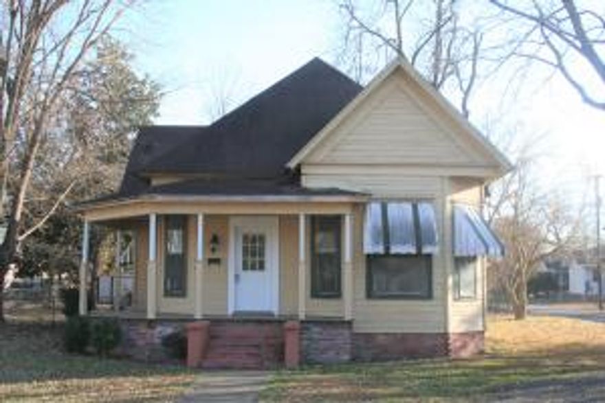 Old World Charm ... 3 BR 1.5 BA with tall ceilings and an open floor plan. Remodeled and now offers: New flooring, New CH/A, and New electrical panel. All electric and appliances including range, dishwasher and built in microwave convey with the home. All this sits on a corner lot with a fenced backyard and storage shed.
