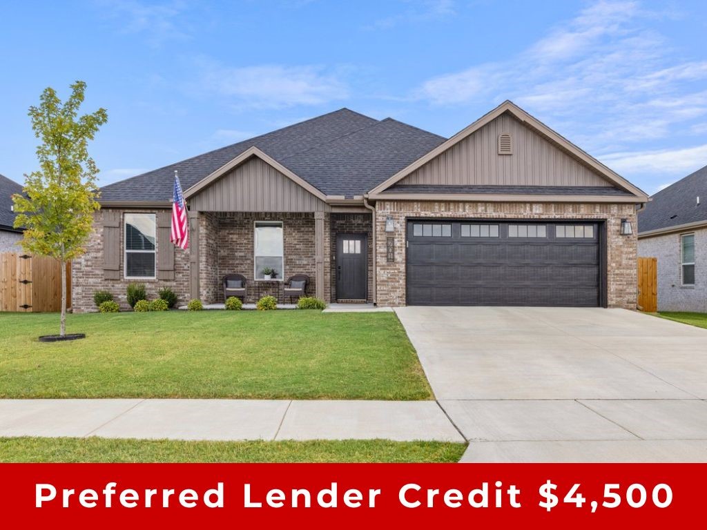 ** Preferred lender offering $4,500 credit toward closing.**
Built in 2024, this nearly new home offers high-end finishes and beautiful blonde wood floors throughout. The open-concept design features a split floor plan with spacious living and dining areas, perfect for everyday living and entertaining. The generous primary suite includes a large bedroom, spa-like bath, and walk-in closet. Stylish fixtures, modern construction, and thoughtful design make this home move-in ready