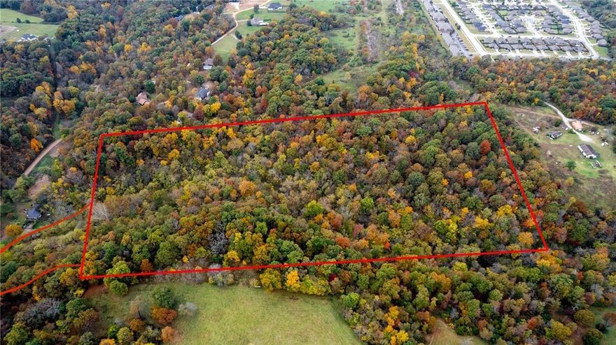 23.37 acres of endless possibilities. Enjoy the peace and privacy of rural living without sacrificing proximity to schools, shopping, dining, and downtown Rogers. Outside of City limits, no deed restrictions and plenty of room to roam, this is the development opportunity you've been waiting for. Near Beaver lake and all things Northwest Arkansas.
