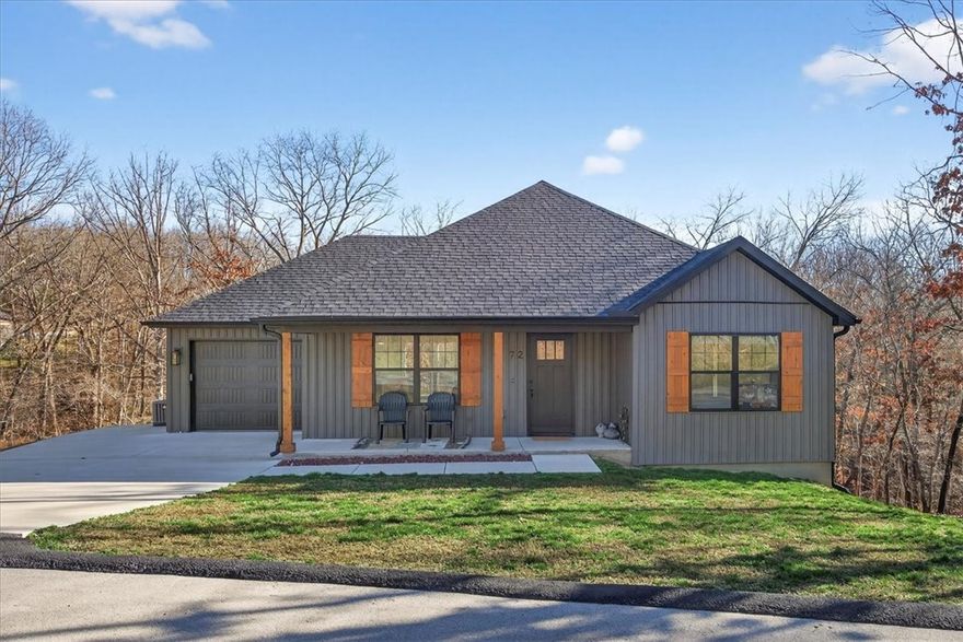 This move-in ready home, newly constructed just two years ago, is situated in a tranquil and established neighborhood. Fully landscaped, it boasts a spacious eat-in kitchen featuring quartz countertops and a pantry, double vanity bathroom, ample closet space, and large windows  throughout that offer breathtaking views of the surrounding forest. The home is offered with furnishings, and one of a kind art pieces, making it ideal for both instant short-term rentals through Airbnb or as your own residence. Less than a mile from Branchwood Rec .Center. This property is likely to sell promptly, so it is advisable to not hesitate.