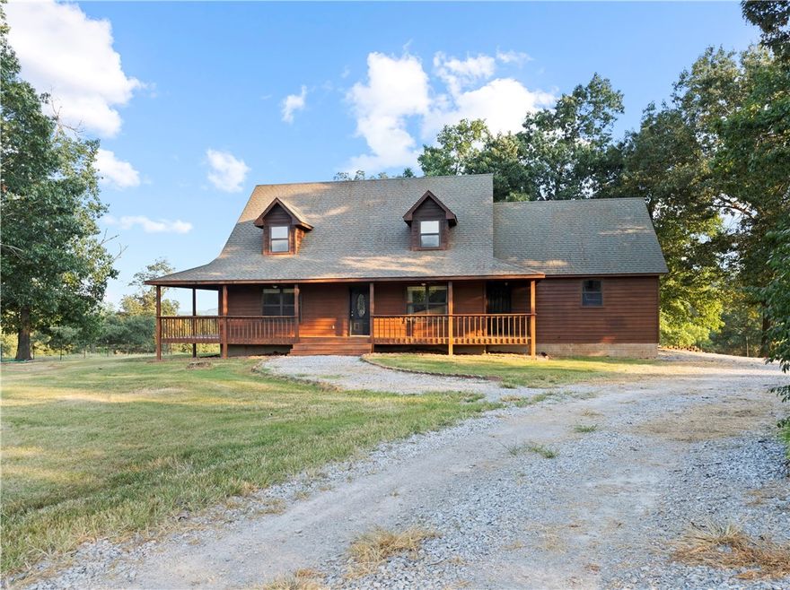 Welcome to your private Ozarks retreat! This property offers 28+/- acres of pasture with room to spread out, explore, and enjoy. Four ponds dot the landscape, creating a picture-perfect setting for livestock, wildlife watching, or simply soaking in the peaceful views. The land is fully fenced & cross-fenced, ready for livestock or horses.
The existing home gives you a head start on making this your full-time homestead, hobby farm, or weekend getaway. With space to run cattle, ride ATVs, or just enjoy the stillness of country life, this property combines functionality with natural beauty. 
Inside, you’ll find 3 bedrooms (plus a potential 4th), 3.5 bathrooms, and a full basement perfect for storage, hobbies, or extra living space. The wraparound porch invites you to slow down and take in the views, while the quiet country road keeps traffic to a minimum.
Bring your animals, your outdoor toys, and your vision—this one checks every box for a self-sufficient lifestyle, less than 10 minutes from Harrison.