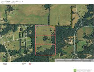 Excellent piece of land in a great location adjacent to Pottsville High School. Perfect 10 acres for a homestead or development!