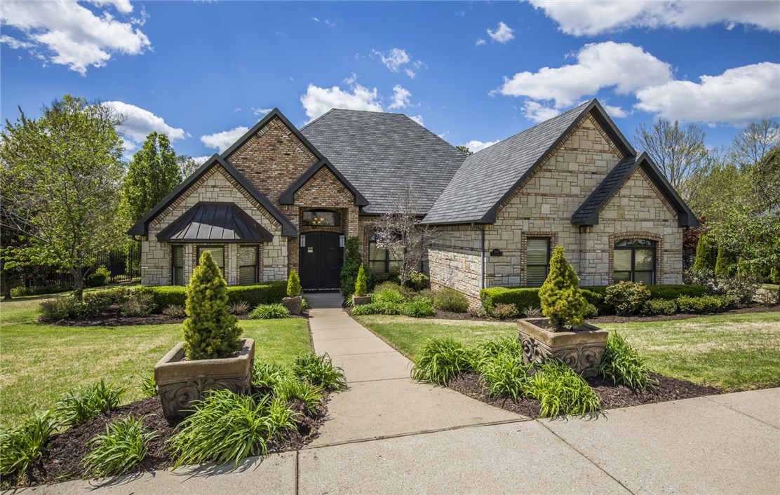 Well cared for, 1 owner, life style home within the gates of Clear Creek, right down the street from Robert Trent Jones Designed Golf Course, the Blessings Golf Club. Open floor plan, gourmet kitchen w/oversized refrigerator/freezer, 2 living areas, 4 bedrooms, office & entertaining areas on first floor. Media room w/wet bar & half bath upstairs. Elegant master suite w/sitting area plus his and hers closets & patio access. Large backyard w/lush, professional landscaping & extended, stamped concrete patio.