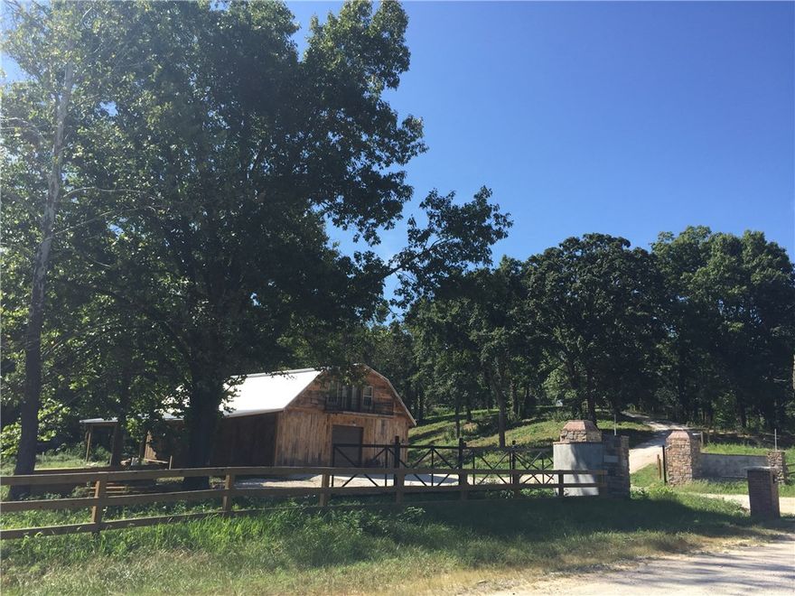 7300 SqFt heated and cooled home under construction to be sold with 11 acres mol with creek and 1200 SqFt heated and cooled barn/guest quarters with 2400 SqFt of shop/garage space. Home currently under construction, barn/guest quarters complete. Private gated entry. Total of 56 acres for parcel, 46 acres mol which have been listed separately (ML# 1014668). Buyers to have say in finishing touches on house. High ceilings, media room, space for pool, grand entry, office and many other great amenities.