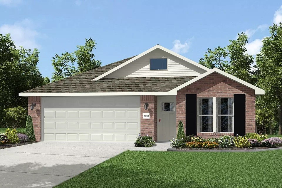 This 4 bedroom, 2 bathroom, 1550 square feet home is
ready to be filled with your family and friends! Natural
light streams into the living and kitchen area so you can
enjoy a spacious and airy family area with a dedicated
dining space. Available space is truly maximized in this
home with a large walk-in master closet and a dedicated
laundry space and linen closet.
Taxes subject to change based on new construction.