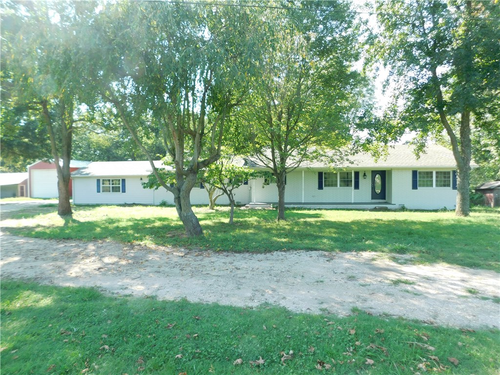 Fall in love w/this 9.93 ac property w/plenty of amenities for the nature enthusiast. 3BR/2BA remodeled home has open-floor plan, laminate wood floors, beautiful kitchen & more. 2BR/1BA/984 SF (included in total SF), guest house has NEW HVAC, appliances, flooring, fixtures & paint inside/out. Property boasts 700' of Clear Creek frontage, excellent 20x40 RV/Shop w/concrete flooring & 14’overhead door, 30x30 barn for chickens & tractor & pasture for livestock, horses or pets! For less acreage see ML 1123891. Agent owned.