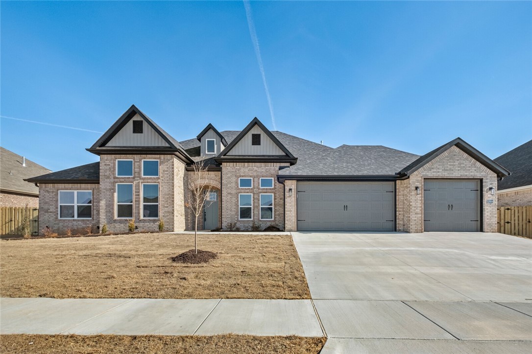 The Knighton ā A Stunning Home with Thoughtful Design! This beautifully designed 4-bedroom, 3-bathroom split floor plan offers both style and functionality. With a 3-car garage and plenty of space, this home is perfect. As you step inside, youāll find a bonus room to the leftāideal for an office or second living areaāand a formal dining room to the right. The living room is a showstopper, featuring wood floors, vaulted ceiling with a wood beam, and a fireplace. The kitchen is complete with custom cabinetry, stainless steel appliances, and a breakfast area. The primary suite has a tray ceiling, double vanity, tiled shower, and a wrap-around closet. Step outside to a covered patio with a fireplace. The perfect place to end of the day. Seller will pay for $7,500 closing costs with $3000 preferred lender credit or 2/1 buydown with no lender credit. Buyers must use seller's preferred lender to take advantage of these incentives. The seller will pay up to $7,500 in closing costs with the buyer's lender of choice.