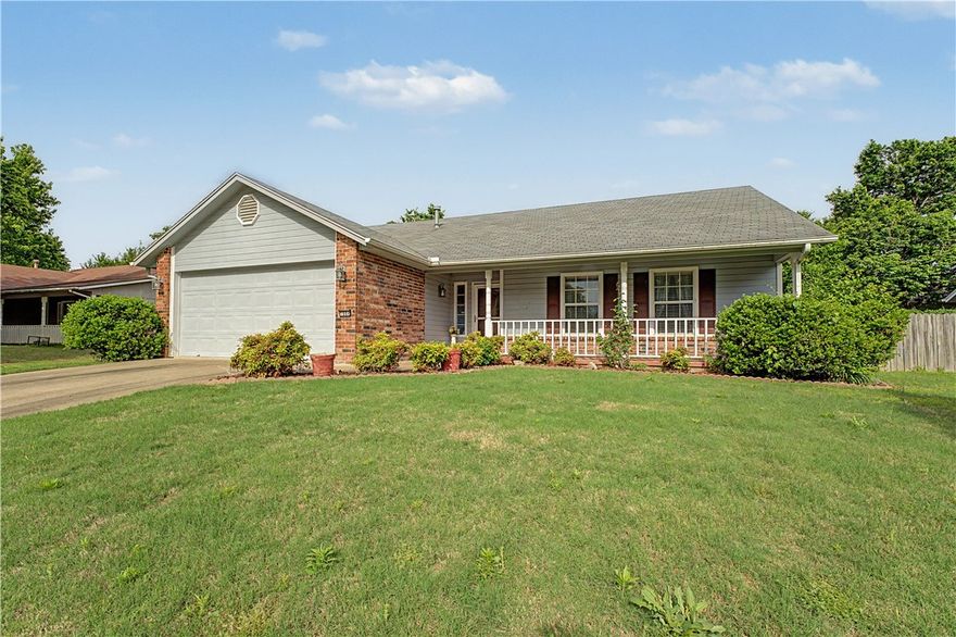 Great price, unbeatable location—perfect for U of A students or investors! This efficient, no-wasted-space floor plan lives comfortably in an established, well-maintained neighborhood. Enjoy a large fenced backyard and thoughtful updates including stainless steel appliances, granite countertops, and a tiled primary shower. HVAC replaced in 2020 for added peace of mind. With just a touch of sweat equity, this home is a prime opportunity to add value and make it your own. Priced for a quick sale—sold AS-IS!