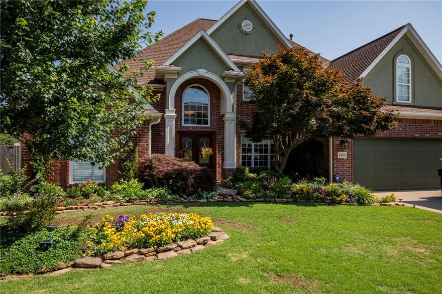 You don't want to miss this beauty.  Great Location, close to the AMP, Top Golf, The Pinnacle Mall.  Spectacular outdoor living space.  In-ground swimming pool.  Covered patio with wood burning fireplace & built-in space for your own grill and smoker.  10x16 workshop.  The home has 4 bedrooms, office, large eat-in-kitchen.  Hand scraped hardwood flooring.  Home theater with projector and screen, 2 living areas.  Tons of storage.  Primary suite has an additional 10x9 sitting area perfect for a cozy spot to read or just relax.  Professionally landscaped and Zoysia grass.  This one checks all the boxes, location, outdoor living space with wood burning fireplace, in-ground swimming pool.  Kitchen with double ovens, gas cook-top, oversized refrigerator/freezer.  New Roof in 2021.