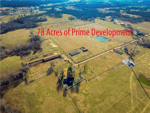 78 Acres +/- Farrar Lane Cave Springs AR 72718