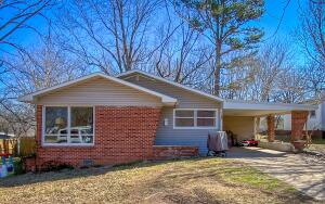 3 Bedroom 1 bath with a deck off of the bedroom. has a nice size covered porch in back off the carport. Clean and neat, well kept. Great starter home or investment property.