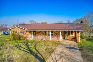 Enjoy the privacy of a rural setting but only maintenance of 1 acre. Enjoy the beauty of the neighbor's pond and the Newton County views along Hwy 123 with your morning drive to work. Near the Buffalo National River and many access points. This home has some nice updates with 3 bds/1 bath on the main level and many possibilities in the partially finished basement including potential for a 4th bedroom and recently added bath. Large kitchen and family room with newer flooring recently installed. Bedroom 1 has a large cedar lined closet. Buyer to confirm school district.