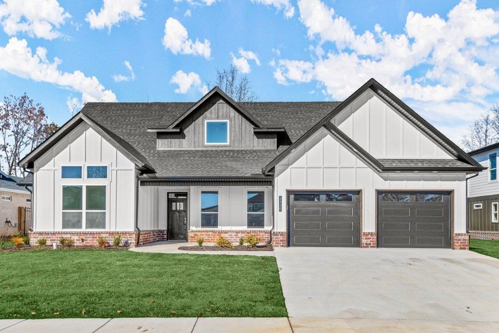 Stunning New Probuilt Construction in Sought After Westridge Village! Gated Community with fantastic amenities incl pool, park & pavilion. This modern farmhouse completed in 2022 boasts an amazing layout with large backyard. Home features LVP Flooring, Nest Thermostat, Sprinkler System & more! Entry leads back to open concept living area. Living Room has vaulted & wood beamed ceiling, gas fireplace and tons of natural light. Dining space open to living & kitchen is great for entertaining. Kitchen has large island, gas cooktop & pot filler, abundant cabinets and pantry. Large covered patio. Master suite is true retreat with beautiful walk-in shower, whirlpool tub, built-in storage & large WIC w/access to laundry. 2 Guest bedrooms share a large guest bath w/double vanity. 3rd guest BR has shared guest bath access w/hallway. Upstairs is a massive bonus room with plenty of space for media & game room and half bath. Large 2 car garage, extra deep for plenty of storage. Fantastic home, location and community! A MUST SEE!