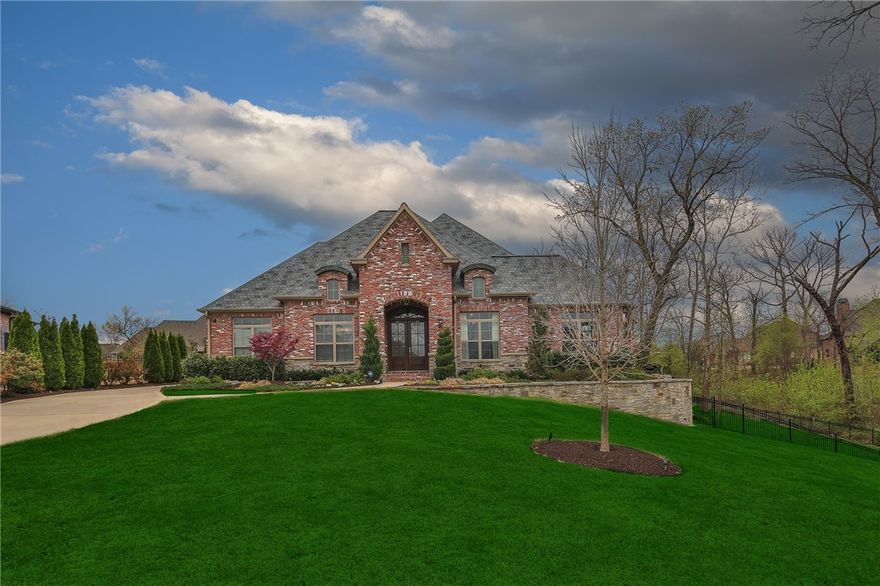 Enter your personal world of style and luxury inside the gates of Pinnacle Country Club, a breathtaking 5-bedroom and 8-bath masterpiece. Lavishly entertain your guests in this well-appointed estate with cutting edge kitchen that is open to the main living room. Step outside to the sparkling pool, spa & outdoor living area complete with a first-class pool/guest home. After a great day golfing, enjoy your state-of-the art home theater or work out in your gym. Peace, relaxation, luxury... 5 S. Queensborough