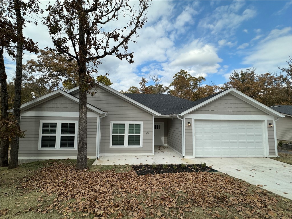 Adorable craftsman style home available for Immediate Occupancy. One year old, 3 bedroom, 2 bath home features an open living concept, solid surface flooring through out (No Carpet), stainless steel appliances including refrigerator, huge pantry, spacious laundry room. Easy Access to 71 and minutes from Jane Supercenter or Town Center.