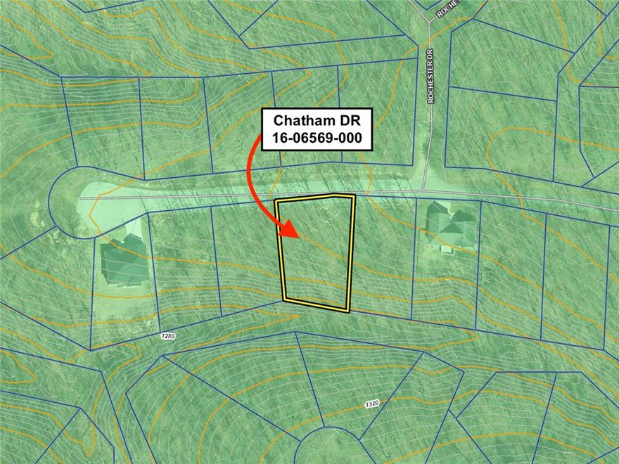 Buildable lot on Chatham Dr with gentle slope on the East Side of Bella Vista with quick access to Pea Ridge. This lot has already had a perc test which can be sent by request. It would easily accomodate a 2-bedroom build.