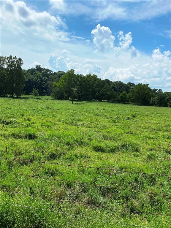 Great property to develop or build your dream home or run cattle. Utilities @ street. Property has a year round Springfed creek. Property Includes working pens and a 44 x 50 pole barn approx 2200 sf, with sliding doors. Seller is selling only 40 +/- acres. House included at no value- as is.