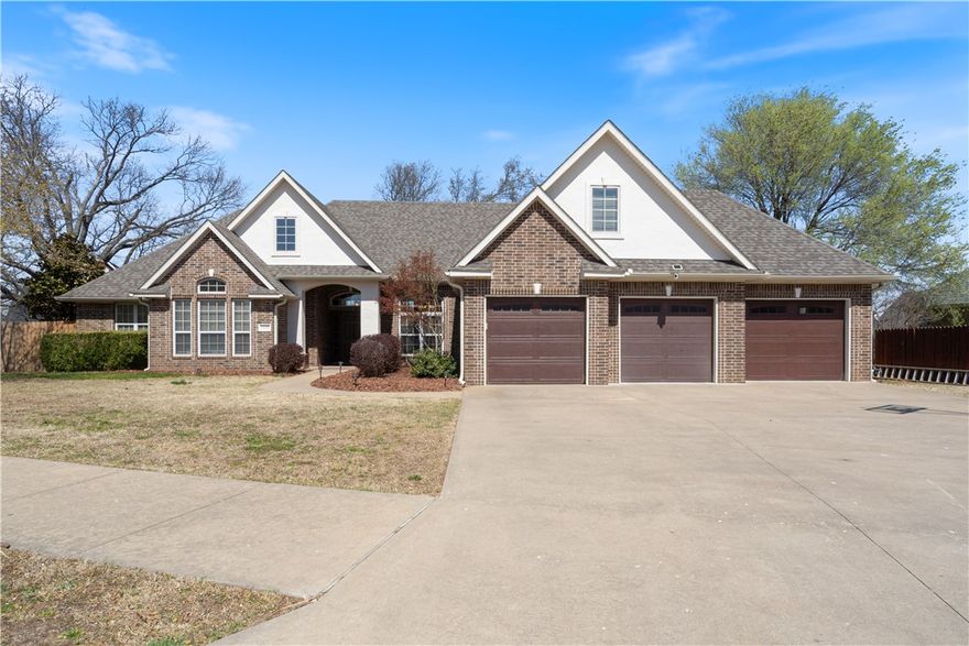 Get ready to soak up the fun in this beautiful 4 bedroom 3 bath home with a heated salt water in ground pool.  This home is nestled in the heart of Bentonville in the established Kingsbury subdivision. The expansive bonus room is perfect for unleashing creativity whether as a hobby space, home theater, or office.  Located near Crystal Bridges, The Amazeum, Enfield Park, and Slaughter Pen trails.  Seize the moment to purchase this home before it’s too late.