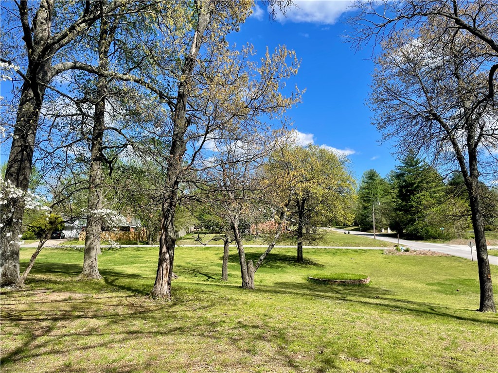 Located within Fayetteville city limits, this rare .65 acre lot in east Fayetteville is the perfect spot for your dream home. The slightly rolling topography boasts many beautiful large old-growth trees that makes it feel a part of the natural Ozark landscape while being minutes from restaurants and schools.
There are no neighborhood architectural restrictions, which will allow the new owners to have more creative freedom with their home design. This is a corner lot which will allow for a side or rear loaded garage with a separate front driveway for guests. There is tons of potential with this one.