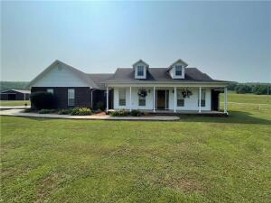 This incredible property is a rare find! Home on a working cattle farm, shop with studio apartment, Hwy 23 frontage, War Eagle River frontage, year-round creek frontage, scenic views from every vantage point. Quality built 3br+office/flex 2.5ba 2080sqft m/l brick & vinyl home. Split floor plan, great use of space, custom storage, HVAC/outdoor wood furnace/propane backup heat sources. rural water & well. 30x50 insulated shop w/600sqft studio apt, covered patio, 12x50 overhangs each side. 40x40 barn w/tack room, stalls, water/electric. 45x60 hay barn, steel working pens. 4 pastures fenced/cross fenced, running 40-50 cows. 2 stocked ponds, 3 freeze-proof water tanks. Situated on 120 m/l mostly open acres lying east of Hwy 23 with approx 1300ft hwy frontage. Lying west of Hwy 23 is 58 m/l