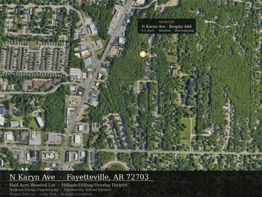 N KARYN AVE, FAYETTEVILLE, AR 72703 - Image fac2e57ffc19c3900543d380e28474f8/4284472452