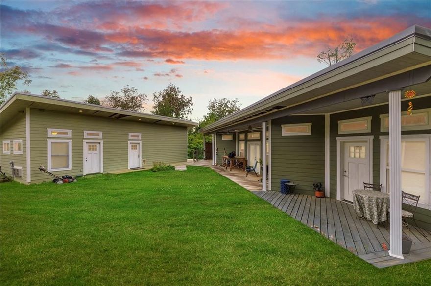 Discover the perfect blend of privacy and convenience with this unique 2-bedroom, 2-Bathroom home nestled on 2.6 secluded acres inside city limits. Enjoy serene surroundings with abundant wildlife, ponds, and mature trees while still being just minutes from town amenities. The property features multiple storage buildings and a garage that has been thoughtfully converted into a studio apartment-ideal for guests, hobbies, or rental potential. Whether you're looking for a peaceful retreat or space to spread out, this property offers endless opportunities in rare settings.