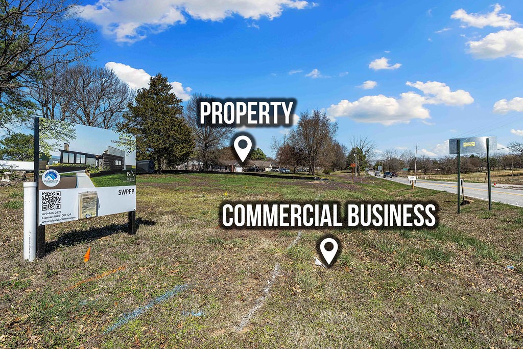 Location, Location, Location/ Development Potential off Hwy 112 next to new landscaping business & business being built across the street. House and 1.40 acres have potential for residential or business development. Property offers easy access from Interstate for clients, customers, or employees, & entrepreneurs. The home features a flexible layout, w/ spacious rooms that may be office spaces or meeting areas for a home-based business. With ample outdoor space, the property provides room for expansion, parking, or additional structures if needed. Buyer will need to do their Due Diligence with City of Springdale to determine the type of zoning and business that will be allowed. Whether you're looking to run a small business, daycare, professional office, or create a mixed-use space, this property offers endless possibilities. Eventually 612 Bypass will go from west of Tontitown to Sonora while bypassing Tontitown and Springdale. With expansion of 112, sidewalk will be added on property side & bike trail on other.